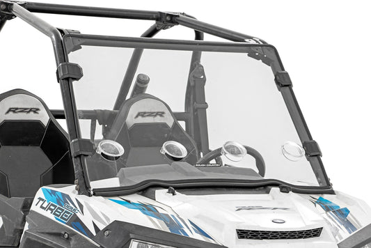 Rough Country Full Windshield | Vented | Scratch Resistant |  Polaris RZR XP 1000
