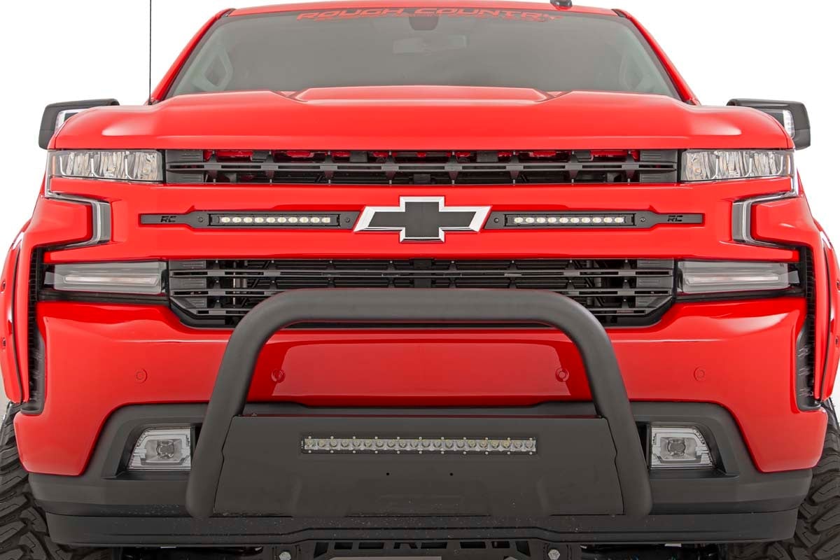 Rough Country 10 Inch Black Series LED Light Bar | Slim Line| Pair