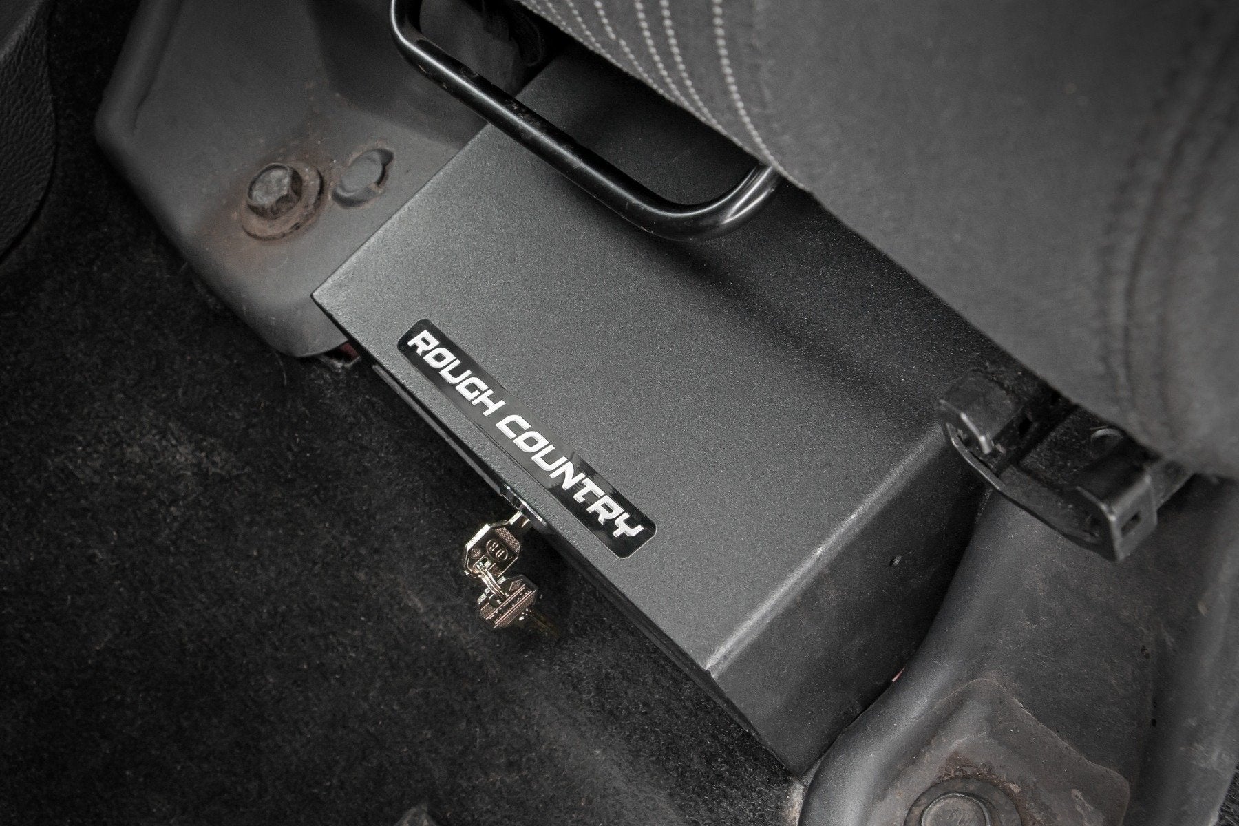 Rough Country Storage Box | Under Seat | Jeep Wrangler JK (07-10)/Wrangler Unlimited (07-18)