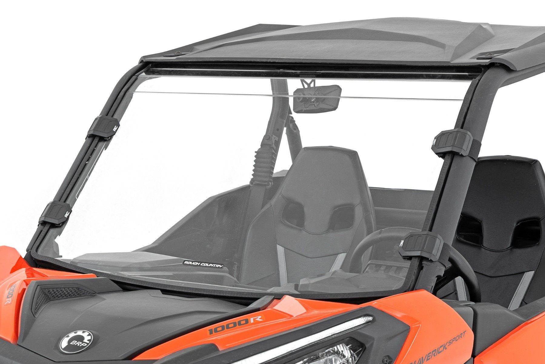 Rough Country Full Windshield | Scratch Resistant | Can-Am Maverick Sport 1000R