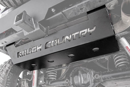 Rough Country Muffler Skid Plate | Jeep Wrangler JK/Wrangler Unlimited  (2007-2018)