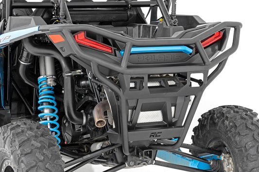 Rough Country Tubular Bumper | Rear w/ Receiver Hitch | Polaris RZR XP 1000