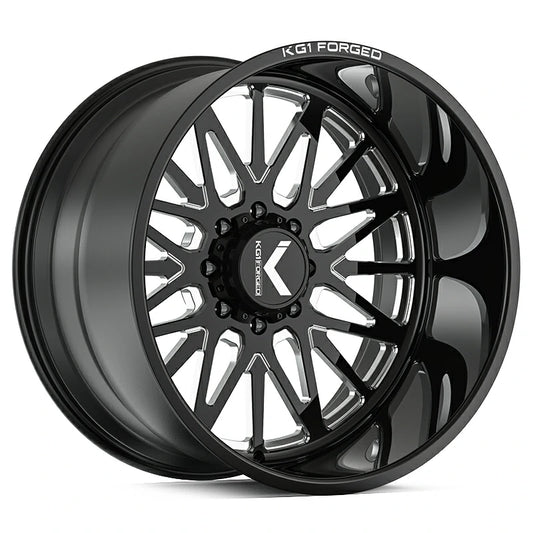 KG1 INTENT CUSTOM WHEEL BLACK/PREMIUM MILLED