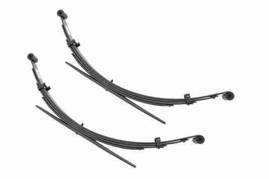 Rough Country Rear Leaf Springs | 4" Lift | Pair | Dodge/Plymouth Trailduster (74-81)/W100 Truck (70-89)