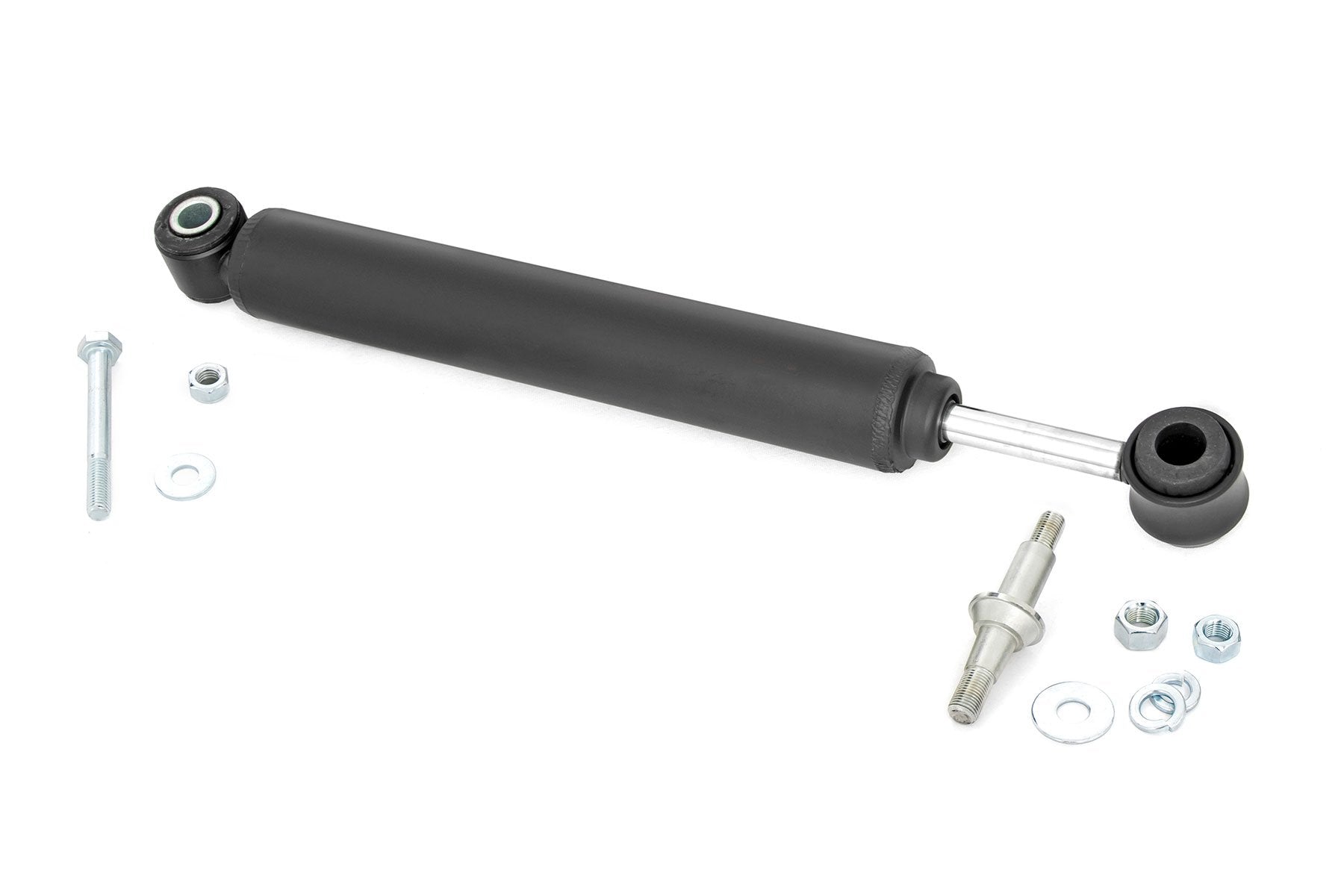 Rough Country OE Replacement Black Stabilizer | Jeep Comanche MJ WJ/Wrangler TJ/Wrangler Unlimited