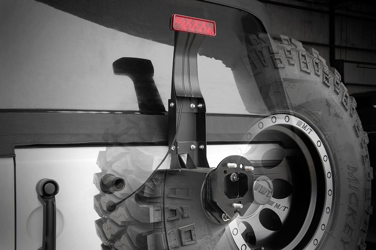 Rough Country 3rd Brake Light Extension | Jeep Wrangler JK/Wrangler Unlimited  (2007-2018)