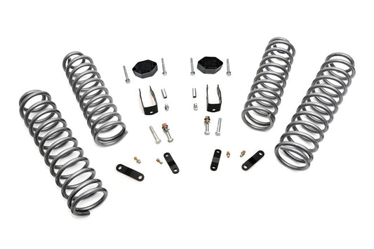 Rough Country 2.5 Inch Lift Kit | Coils | No Shocks | Jeep Wrangler JK 4WD (2007-2018)