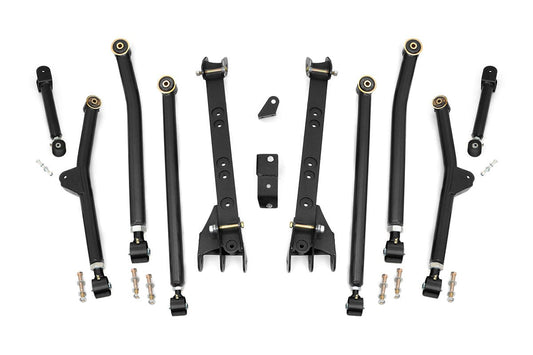 Rough Country Long Arm Upgrade Kit | 4-6 Inch Lift | Jeep Wrangler Unlimited 4WD (04-06)