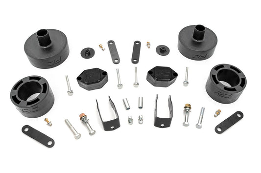 Rough Country 2.5 Inch Lift Kit | Spacers | Jeep Wrangler JK/Wrangler Unlimited  (2007-2018)