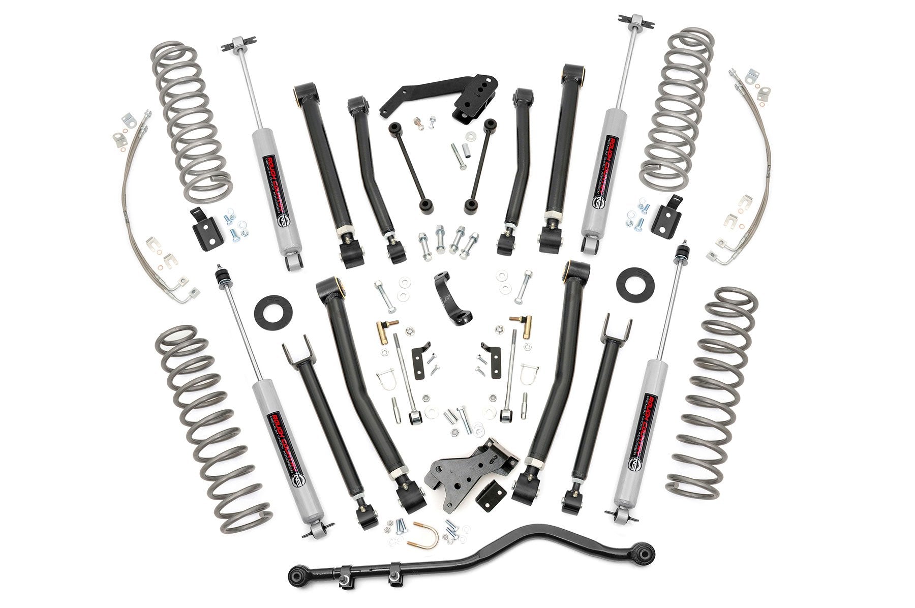 Rough Country 6 Inch Lift Kit | X-Series | Jeep Wrangler Unlimited 2WD/4WD (2007-2018)