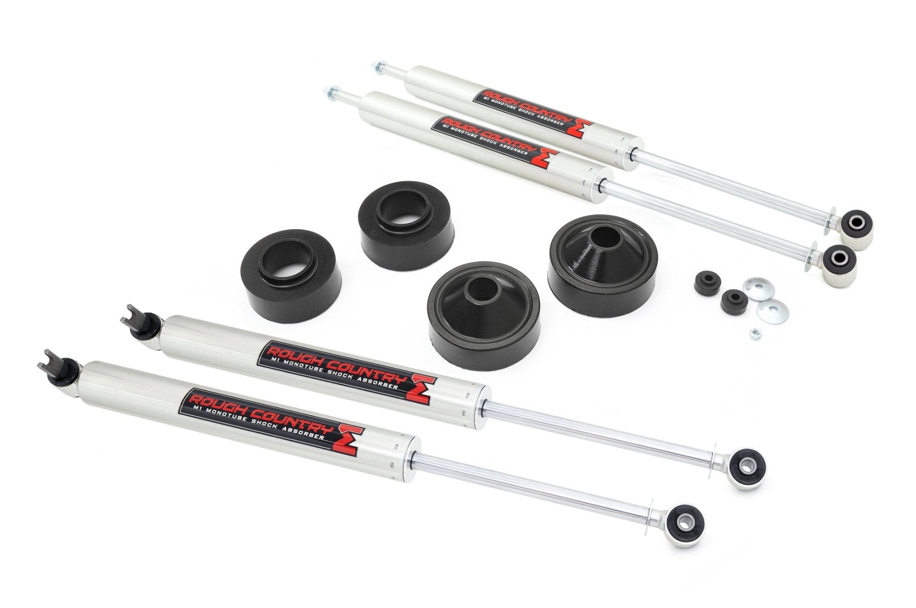 Rough Country 1.75 Inch Lift Kit | M1 | Jeep Wrangler JK/Wrangler Unlimited  (2007-2018)