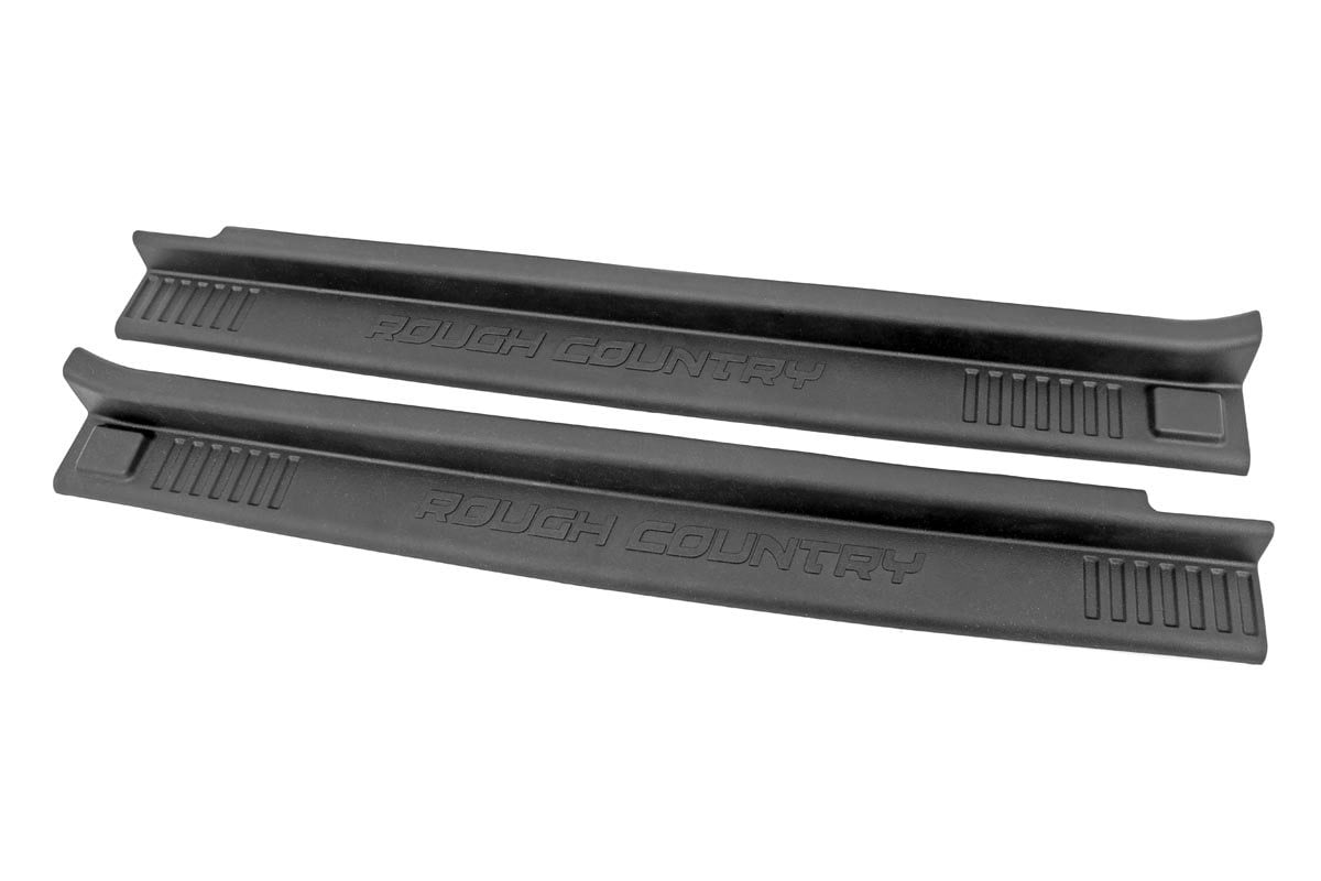 Rough Country Entry Guards | Front and Rear | Jeep Wrangler JK/Wrangler Unlimited  (07-18)