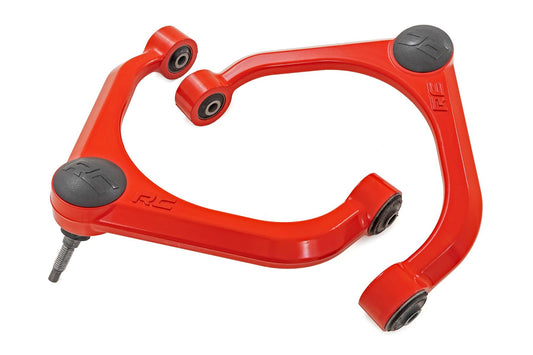 Rough Country Red Forged Upper Control Arms | OE Upgrade | Ram 1500 4WD (2012-2026 & Classic)