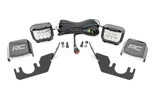 Rough Country LED Light | Rear Mount | 3" OSRAM | Kawasaki Teryx 4 1000/Teryx 800