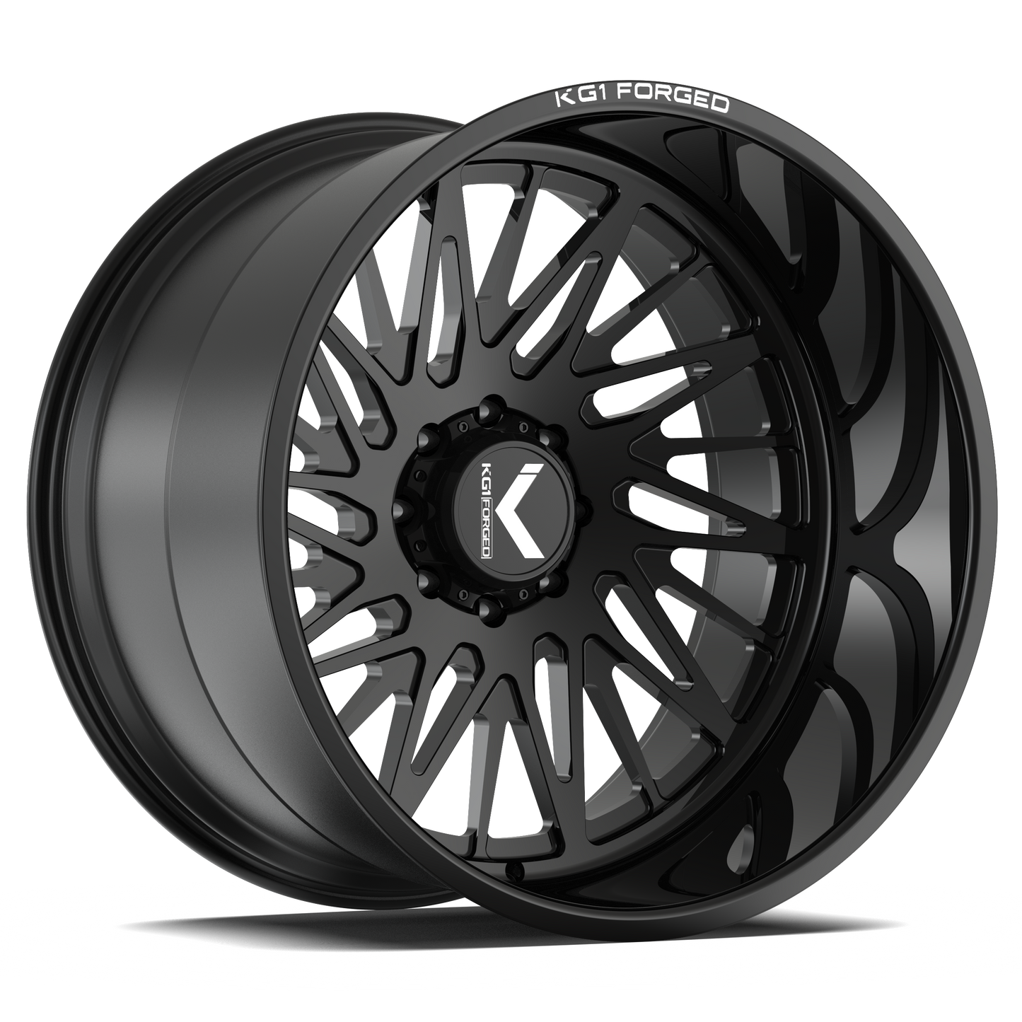 KG1 HARDTAIL-KC CUSTOM WHEEL GLOSS BLACK