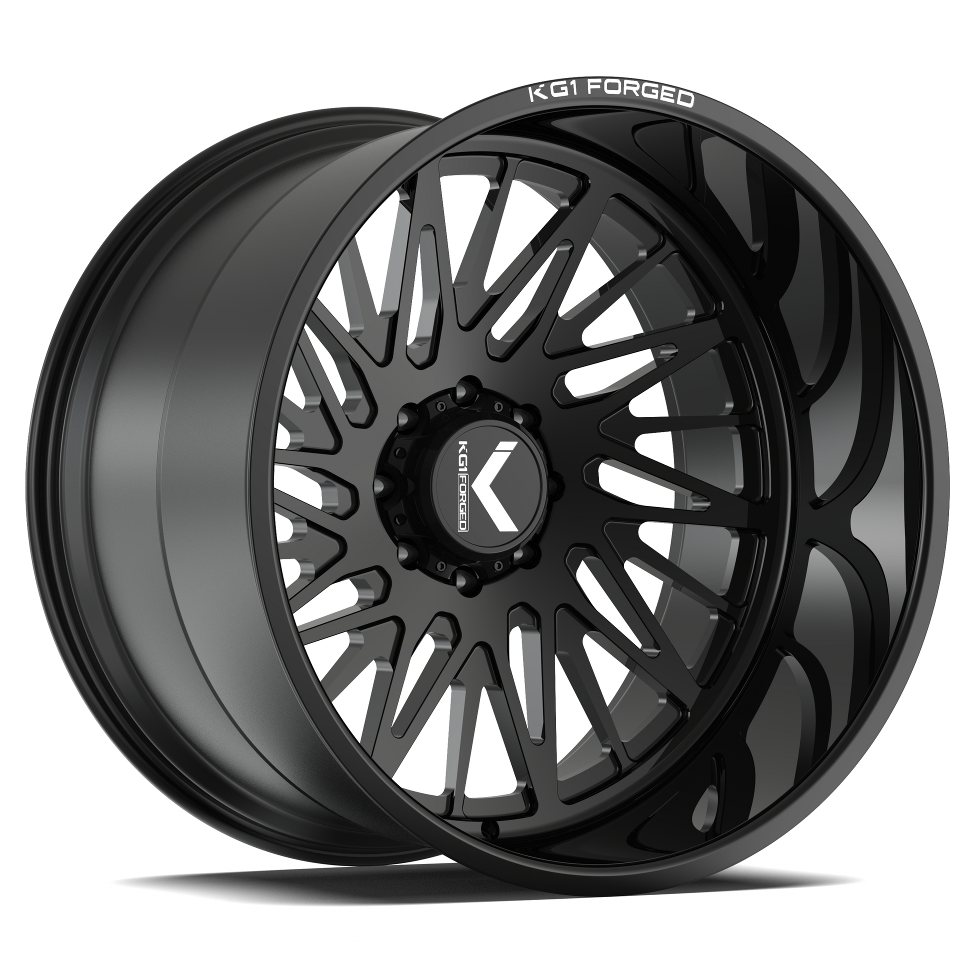 KG1 HARDTAIL-KC CUSTOM WHEEL GLOSS BLACK
