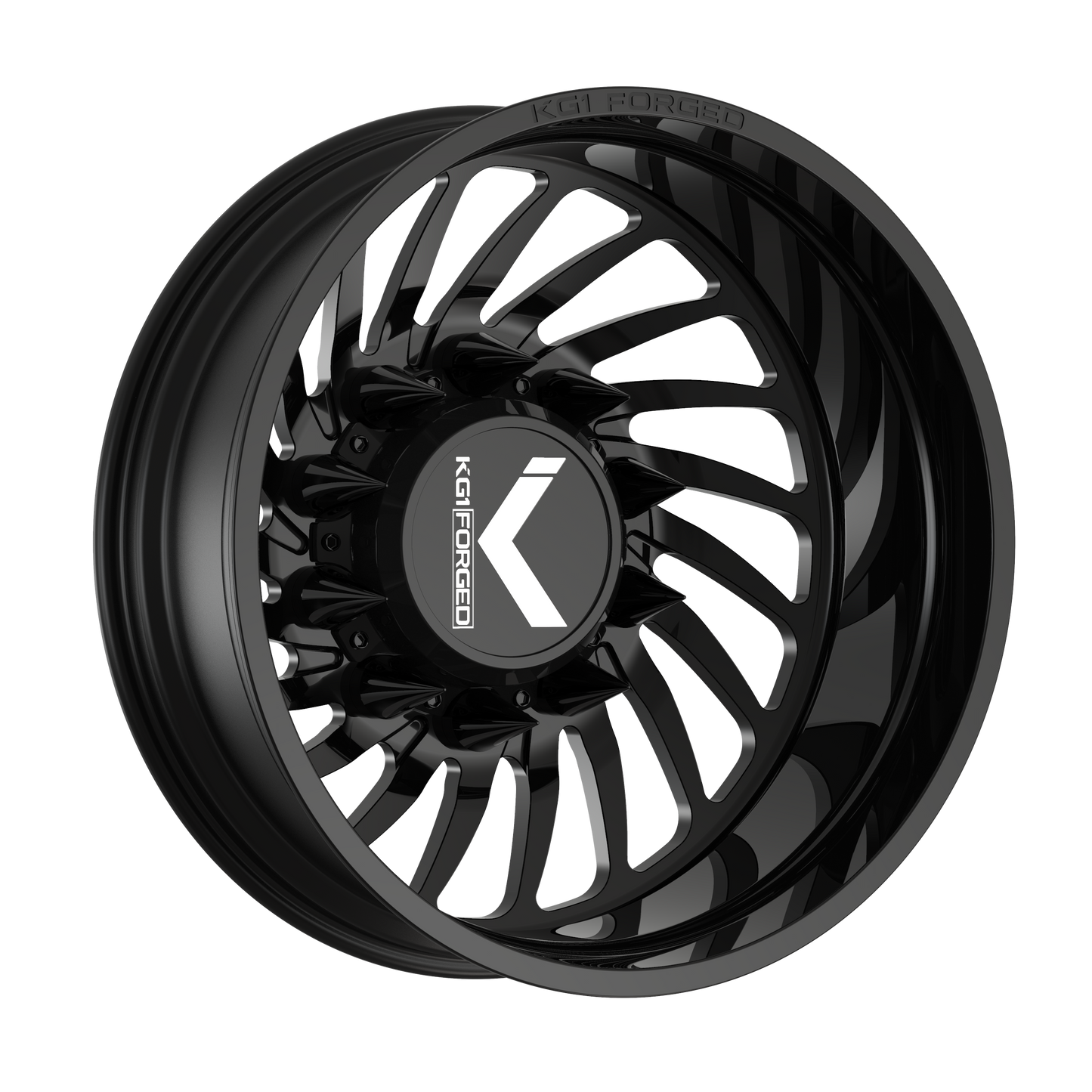 KG1 BENDER-D CUSTOM WHEEL GLOSS BLACK