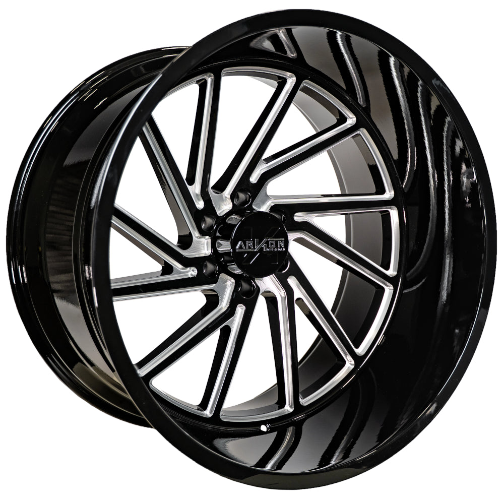 Arkon Offroad Kennedy Custom Wheel Gloss Black w/ Milled Edges