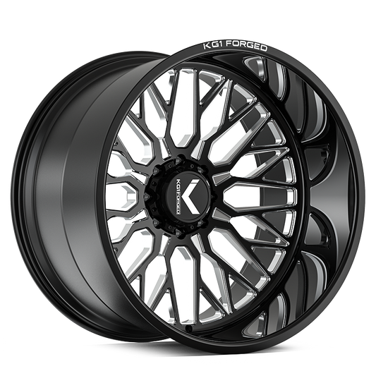 KG1 SPADED-KC CUSTOM WHEEL GLOSS BLACK