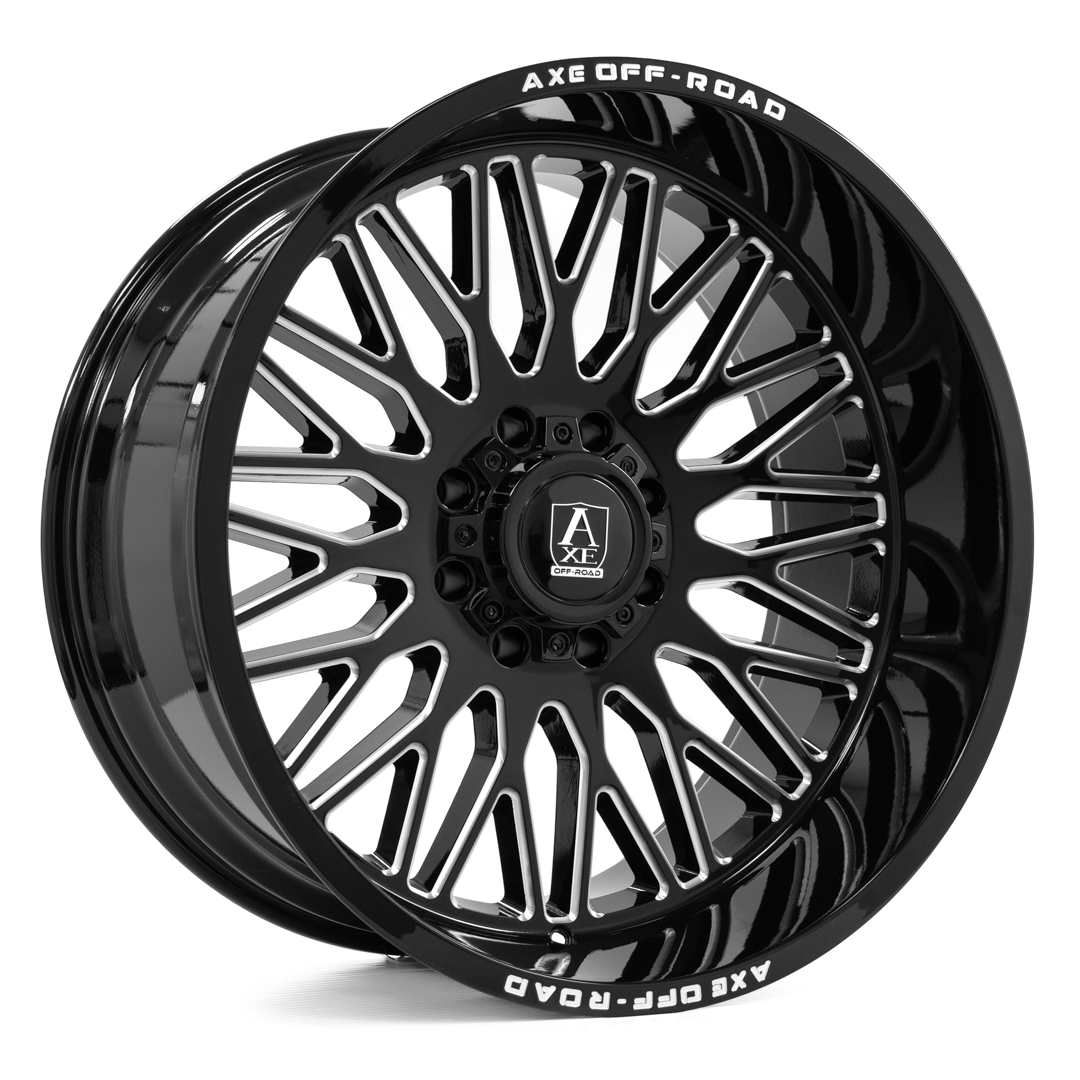 Axe KRATOS Custom Wheel Gloss Black Milled