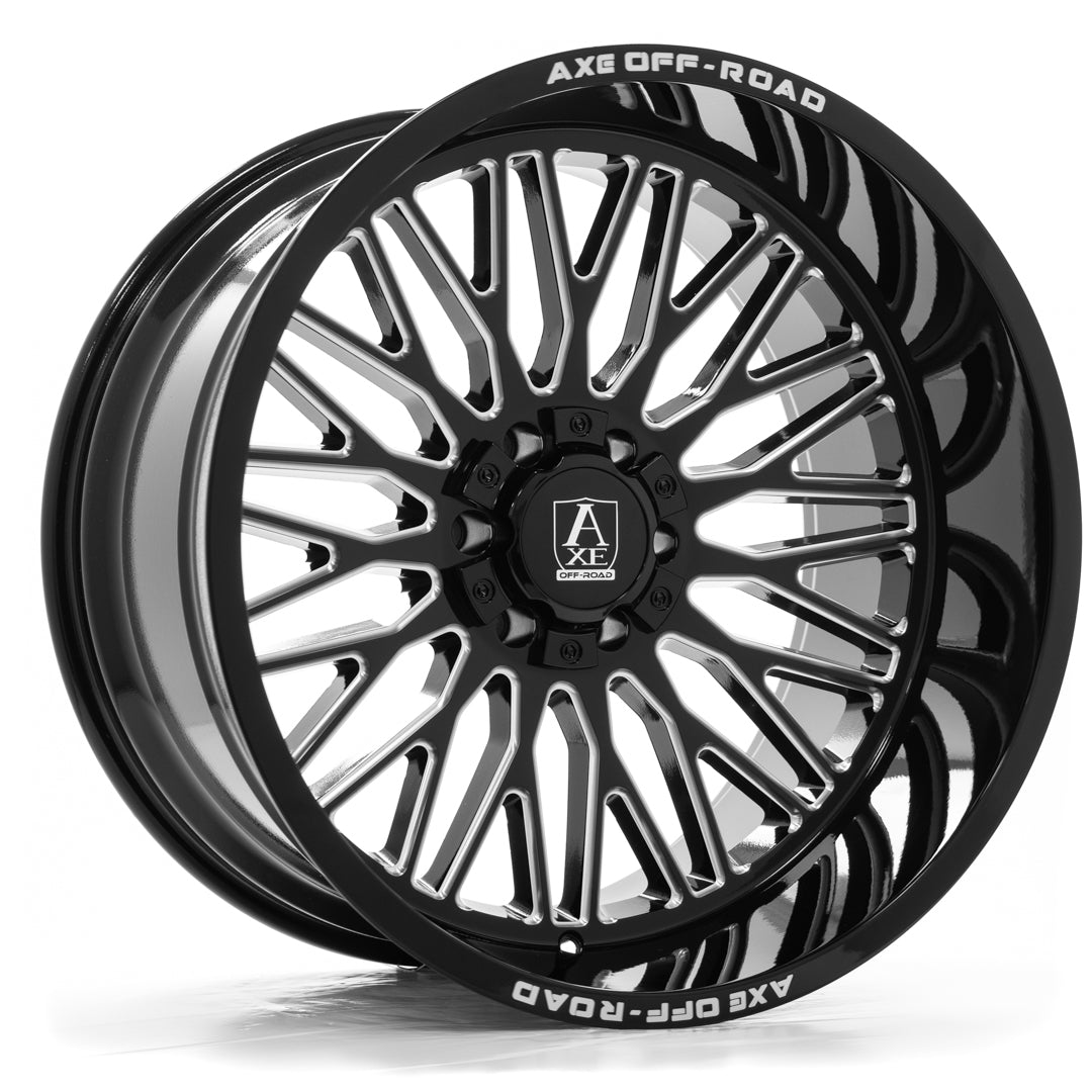 Axe KRATOS Custom Wheel Gloss Black Milled