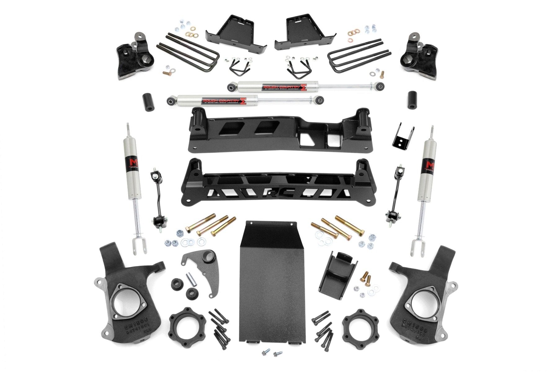 Rough Country 6 Inch Lift Kit | NTD | M1 | Chevy/GMC 1500 4WD (99-06 & Classic)