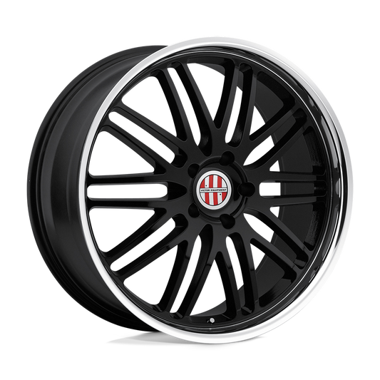 Victor Equipment LEMANS GLOSS BLACK W/ MIRROR CUT LIP