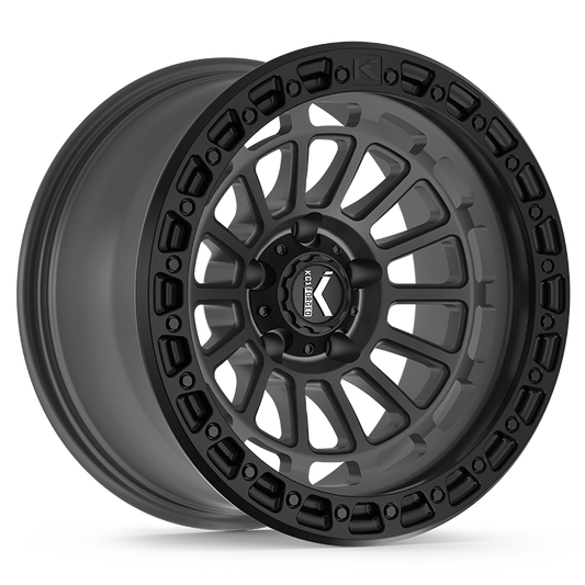 KG1 LIFTER CUSTOM WHEEL MATTE ANTHRACITE BLACK RING
