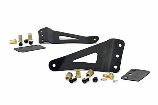 Rough Country LED Light Mount | Upper Windshield | 50" Curved | Chevy/GMC 1500/1500 SUV/2500HD/3500HD (07-14)