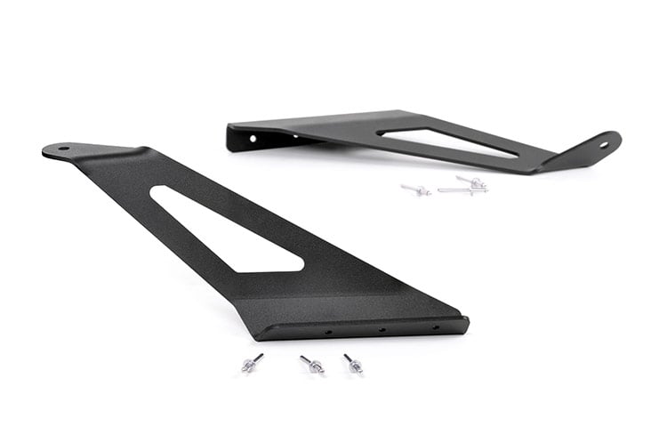 Rough Country LED Light Mount | Upper Windshield | 50" Curved | Chevy/GMC SUV 1500 (15-20)