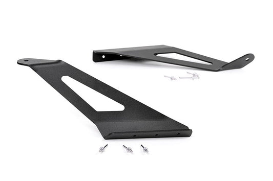 Rough Country LED Light Mount | Upper Windshield | 50" Curved | Chevy/GMC SUV 1500 (15-20)