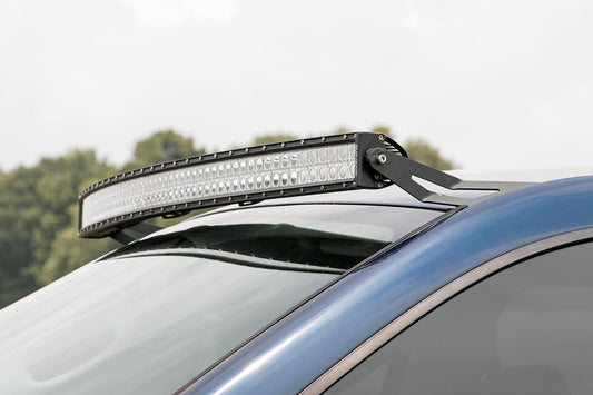 Rough Country LED Light Mount | Upper Windshield | 54" Curved | Ram 1500 2WD/4WD (02-08)