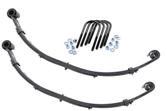Rough Country Rear Leaf Springs | 4" Lift | Pair | Jeep CJ5/CJ7 5 4WD (1976-1983)