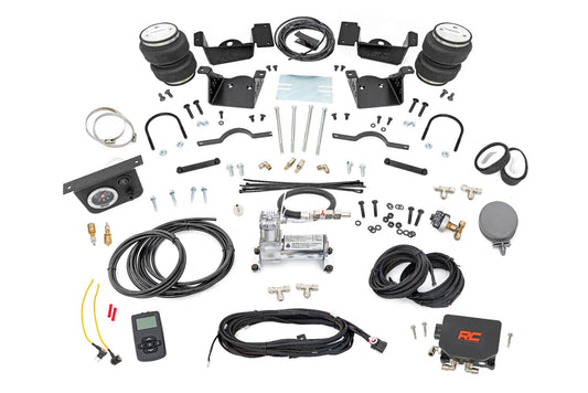 Rough Country Air Spring Kit w/compressor | Wireless Controller | Chevy/GMC 2500HD/3500HD (20-26)