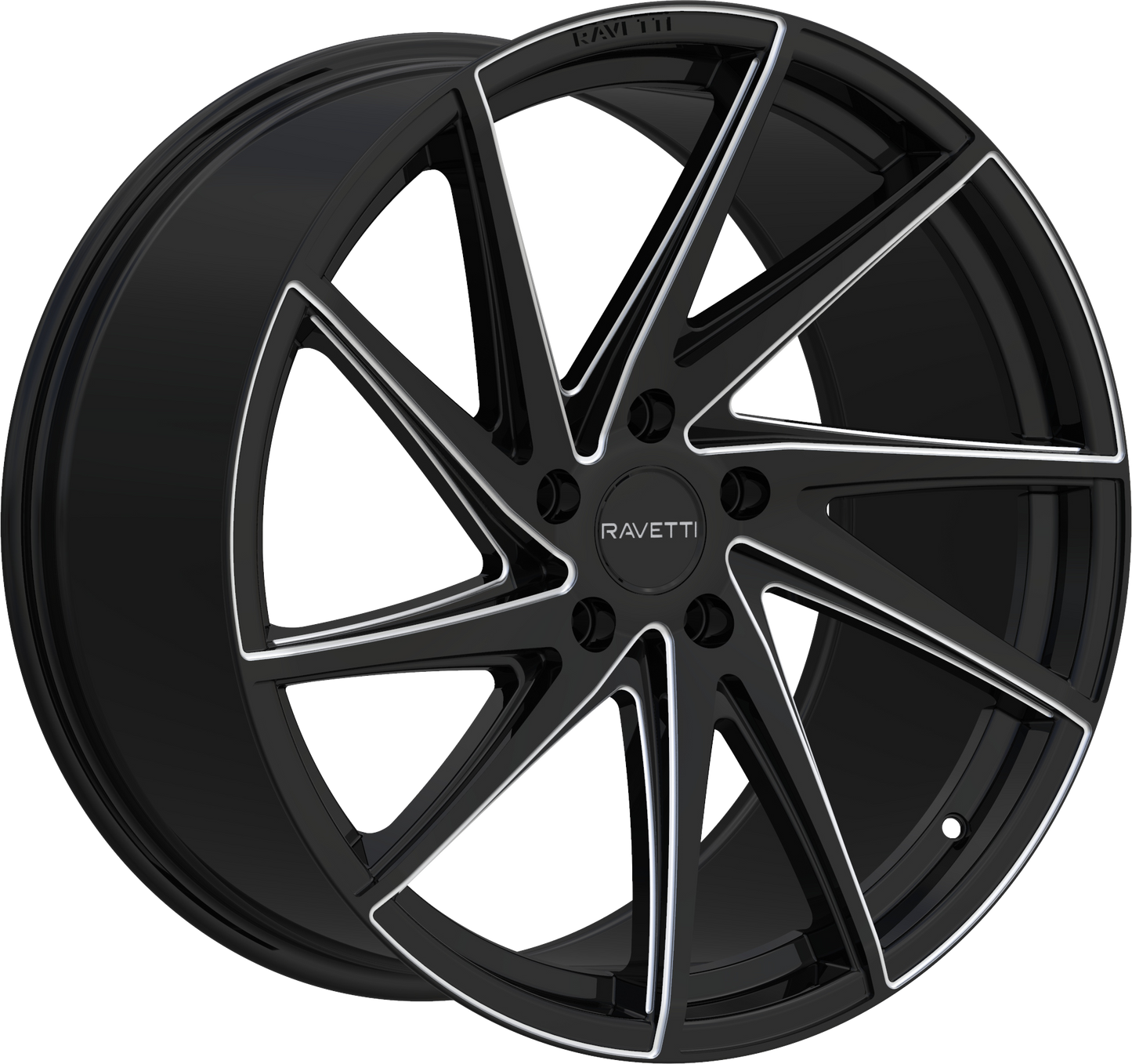 RAVETTI M10 BLACK AND MILLED