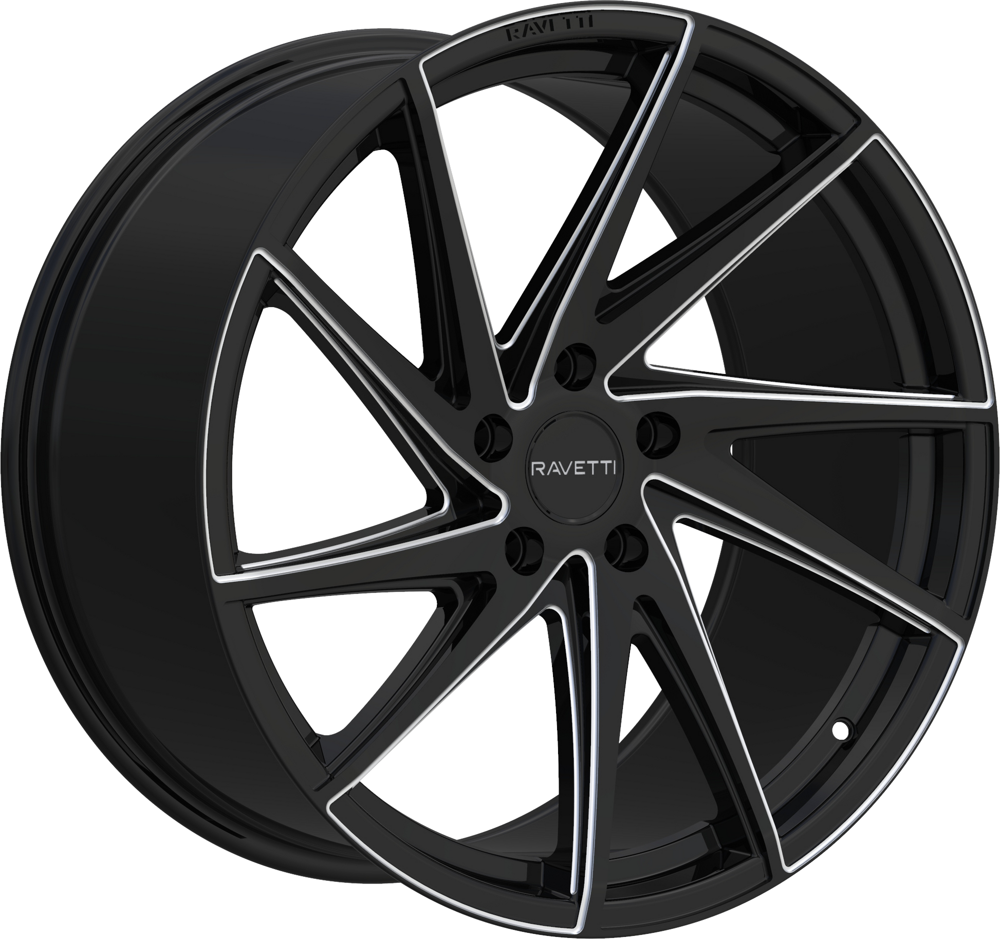 RAVETTI M10 BLACK AND MILLED