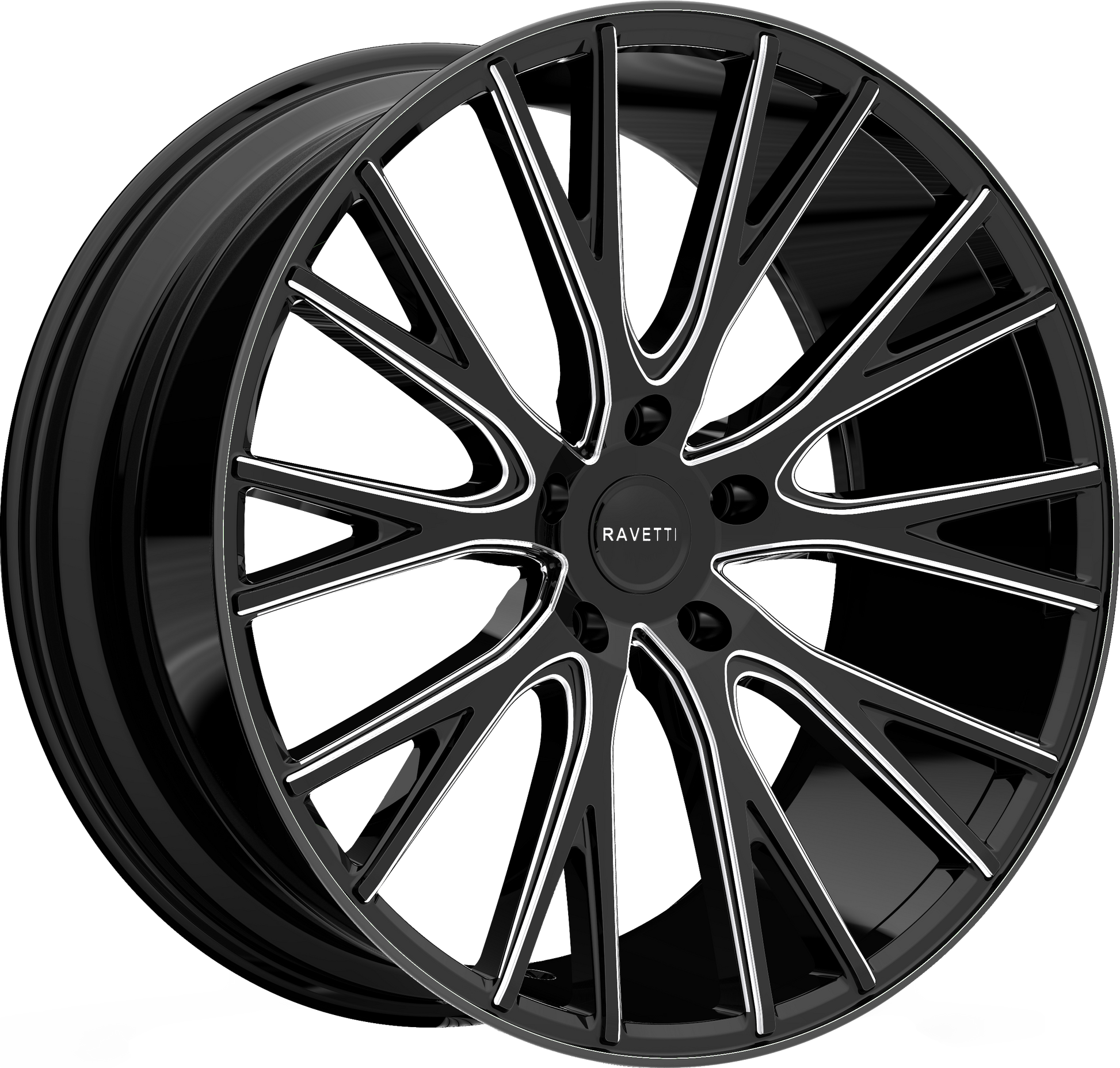 RAVETTI M12 BLACK AND MILLED