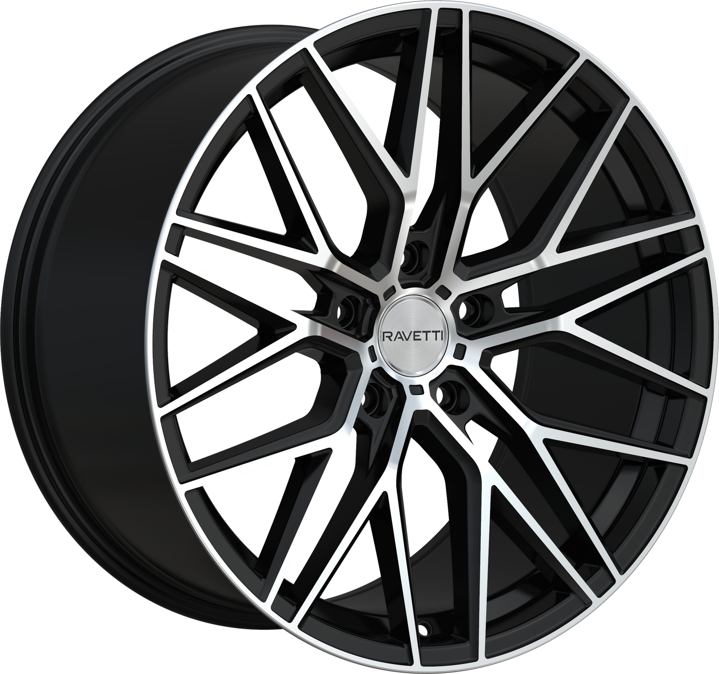 RAVETTI M16 SATIN BLACK MACHINED