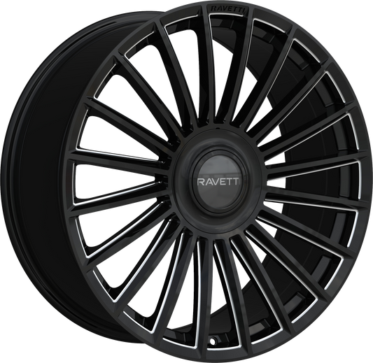 RAVETTI M17 BLACK AND MILLED