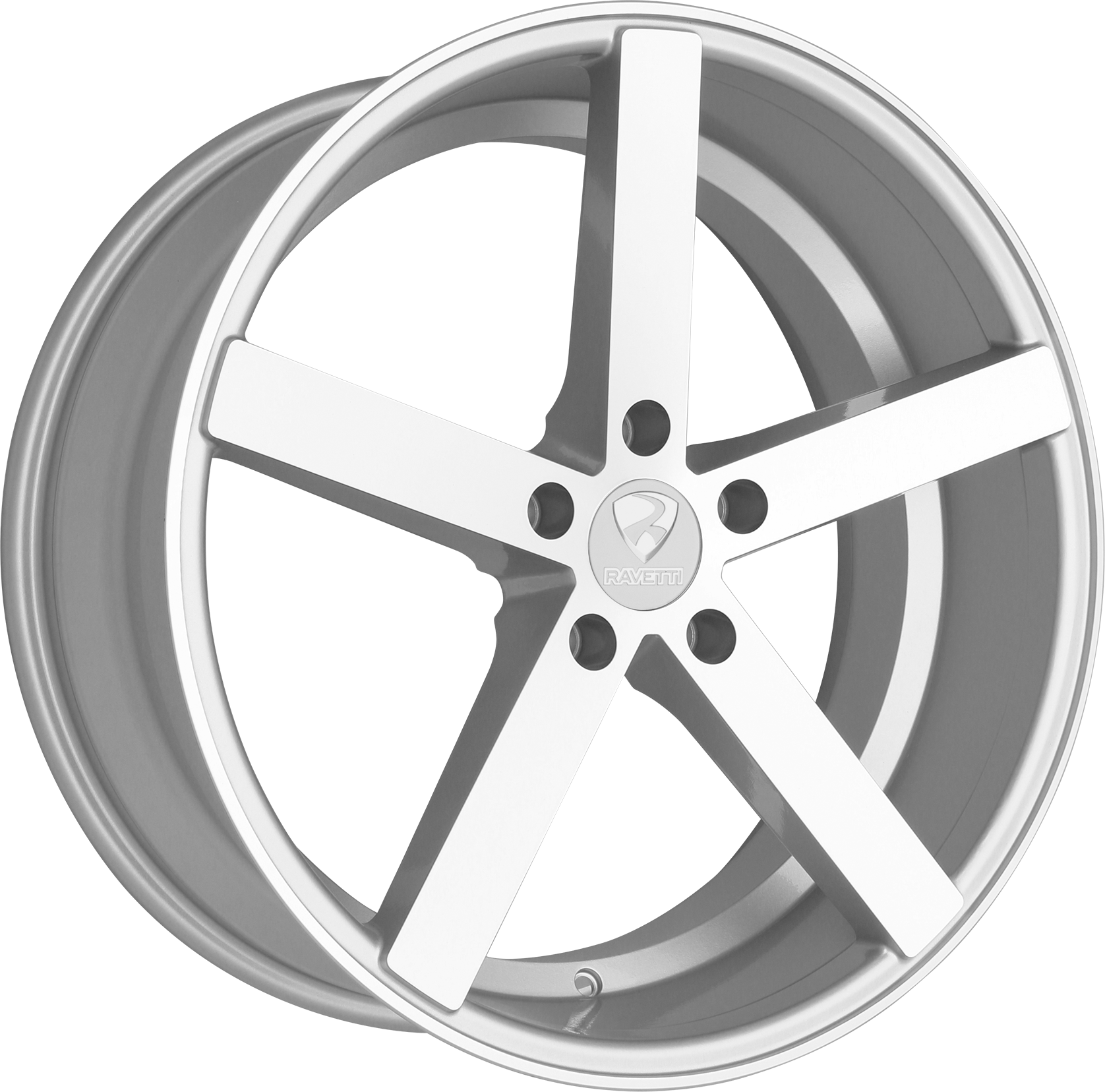 RAVETTI M1 SILVER MACHINED