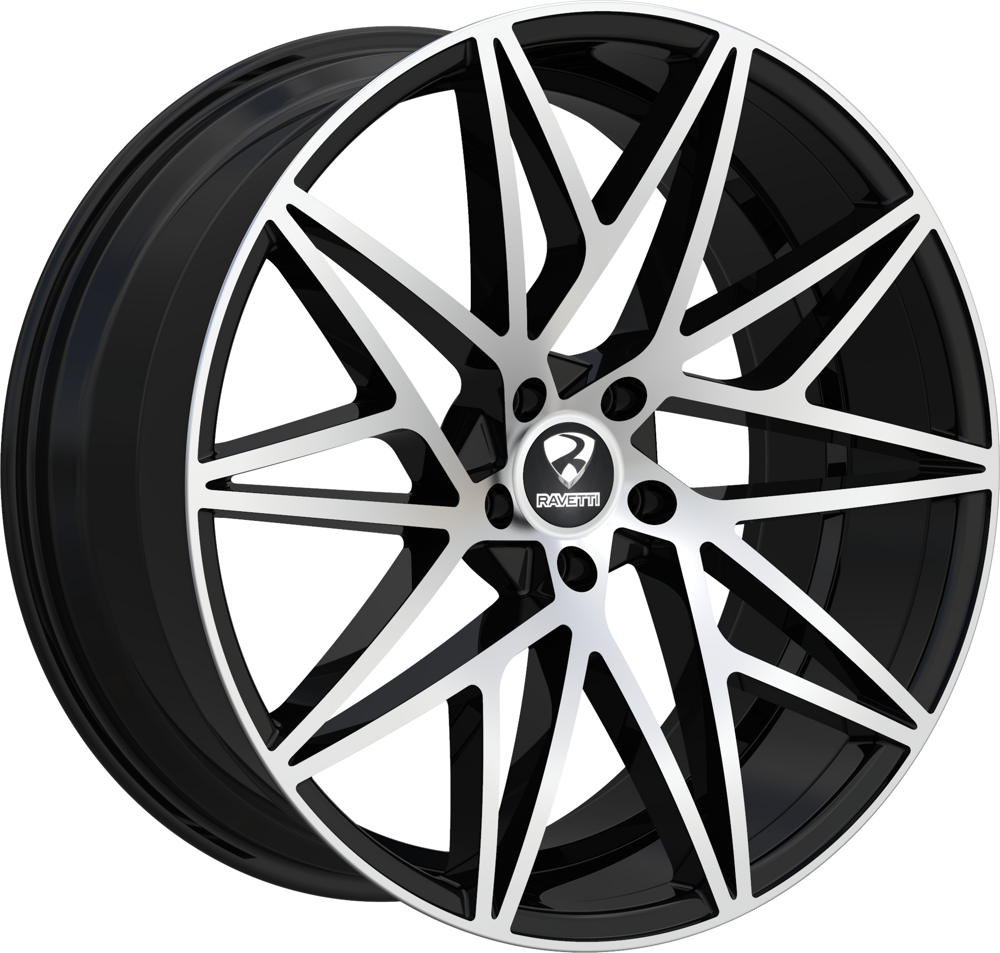 RAVETTI M5 BLACK MACHINED
