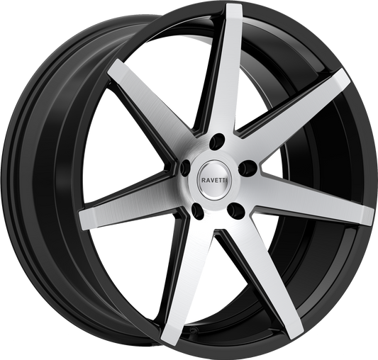 RAVETTI M7 SATIN BLACK MACHINED