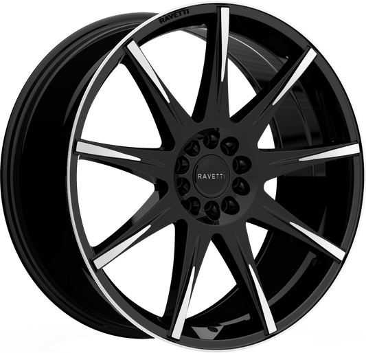 RAVETTI M9 BLACK MACHINED