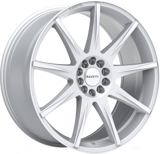 RAVETTI M9 SILVER MACHINED
