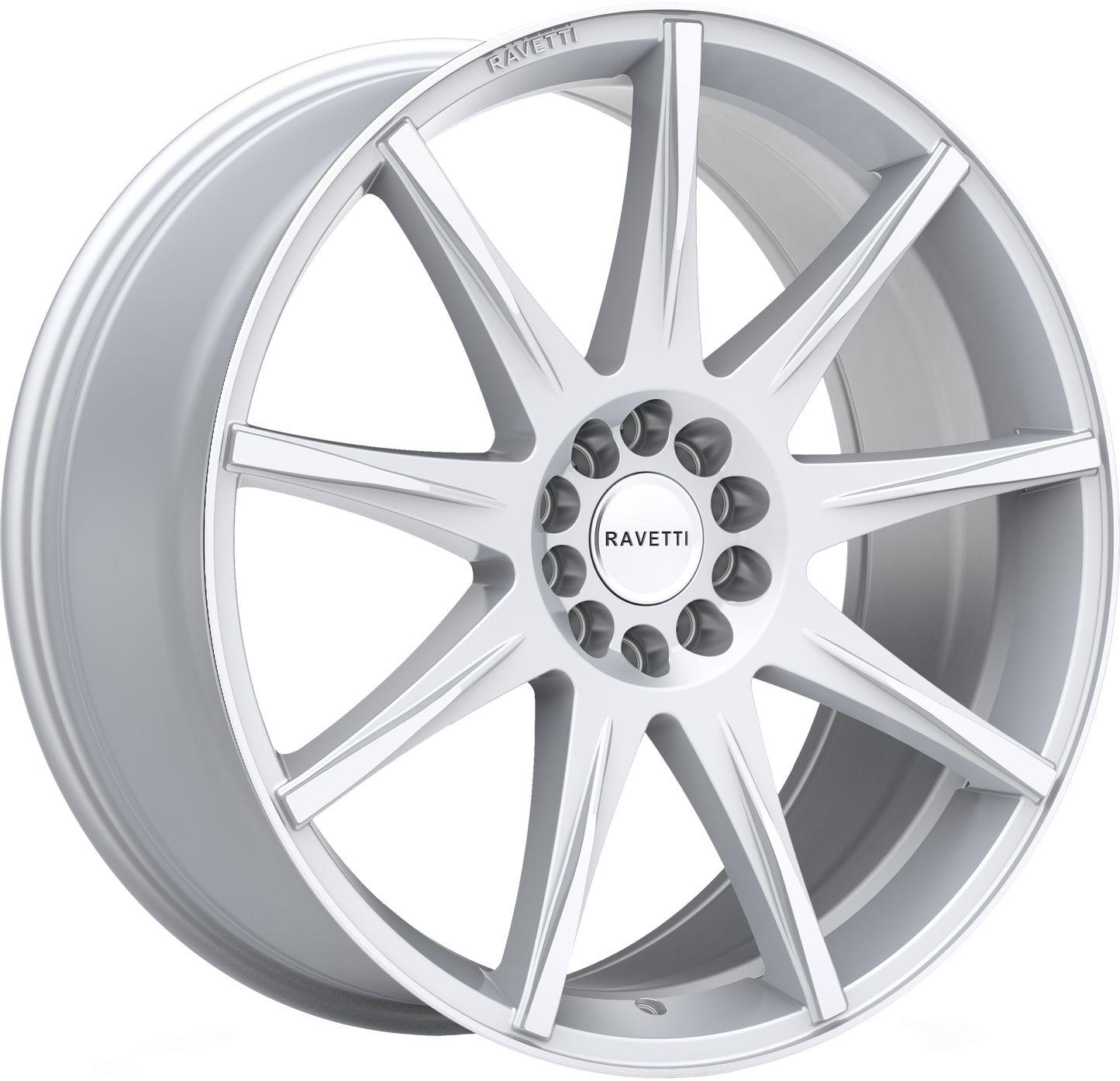 RAVETTI M9 SILVER MACHINED