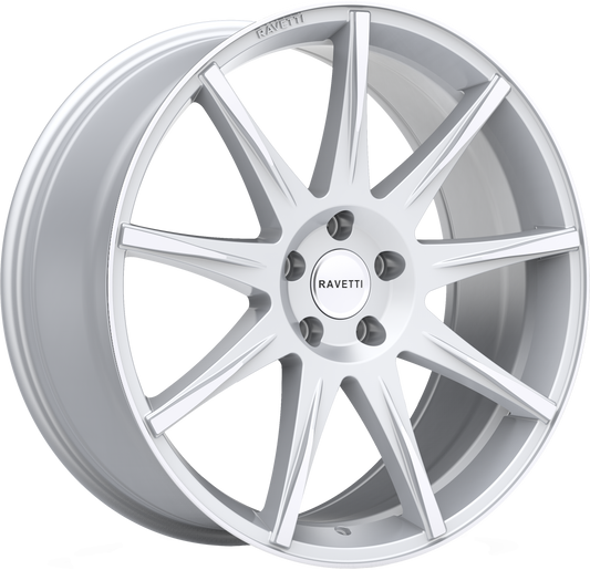 RAVETTI M9 SILVER MACHINED