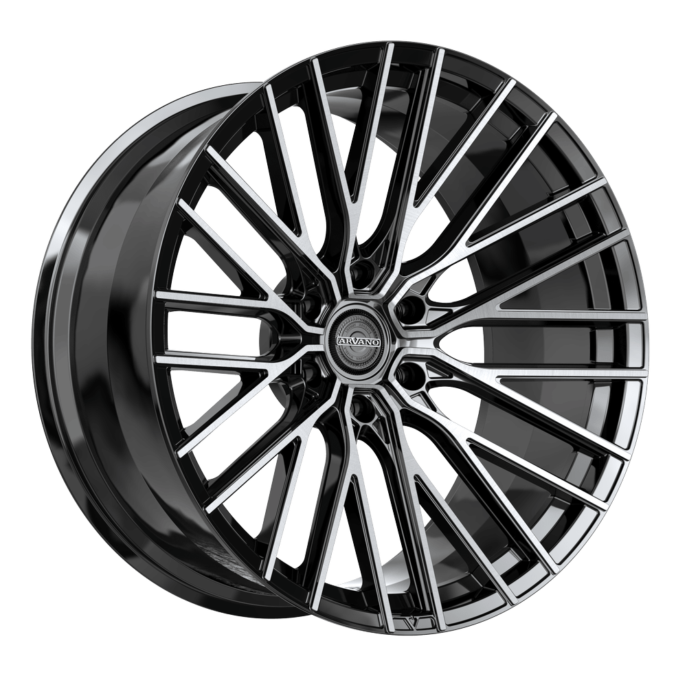 Arvano ART-1 Custom Wheel Gloss Black & Brushed Double Dark Tint