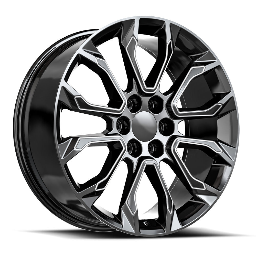 O.E. Revolution G-38 Gloss Black & Milled