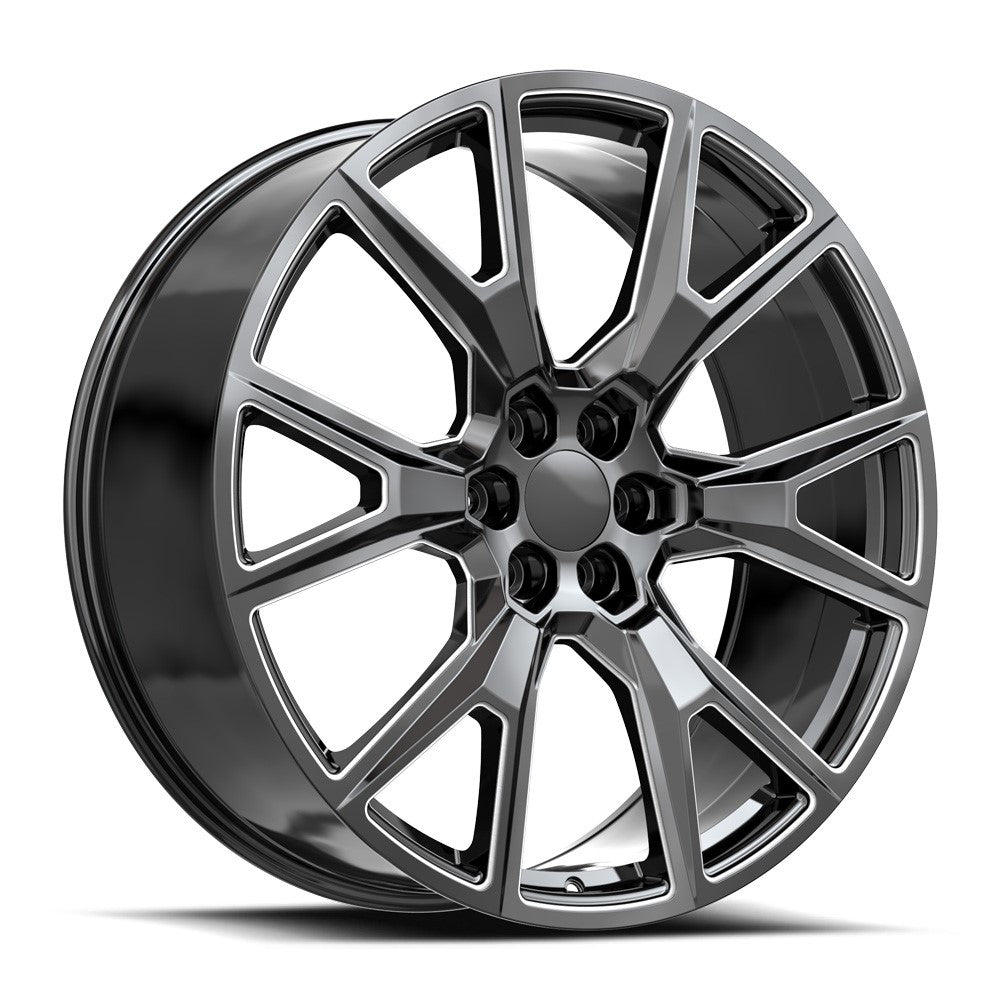 O.E. Revolution C-19 Gloss Black & Milled