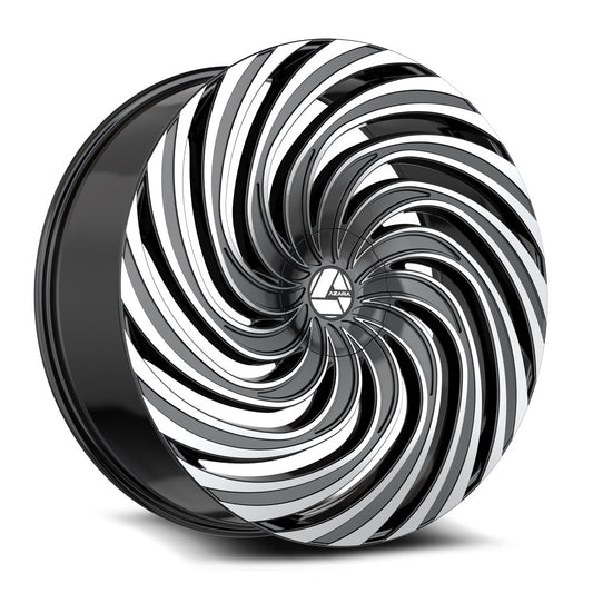 Azara AZA-535 Gloss Black & Machined